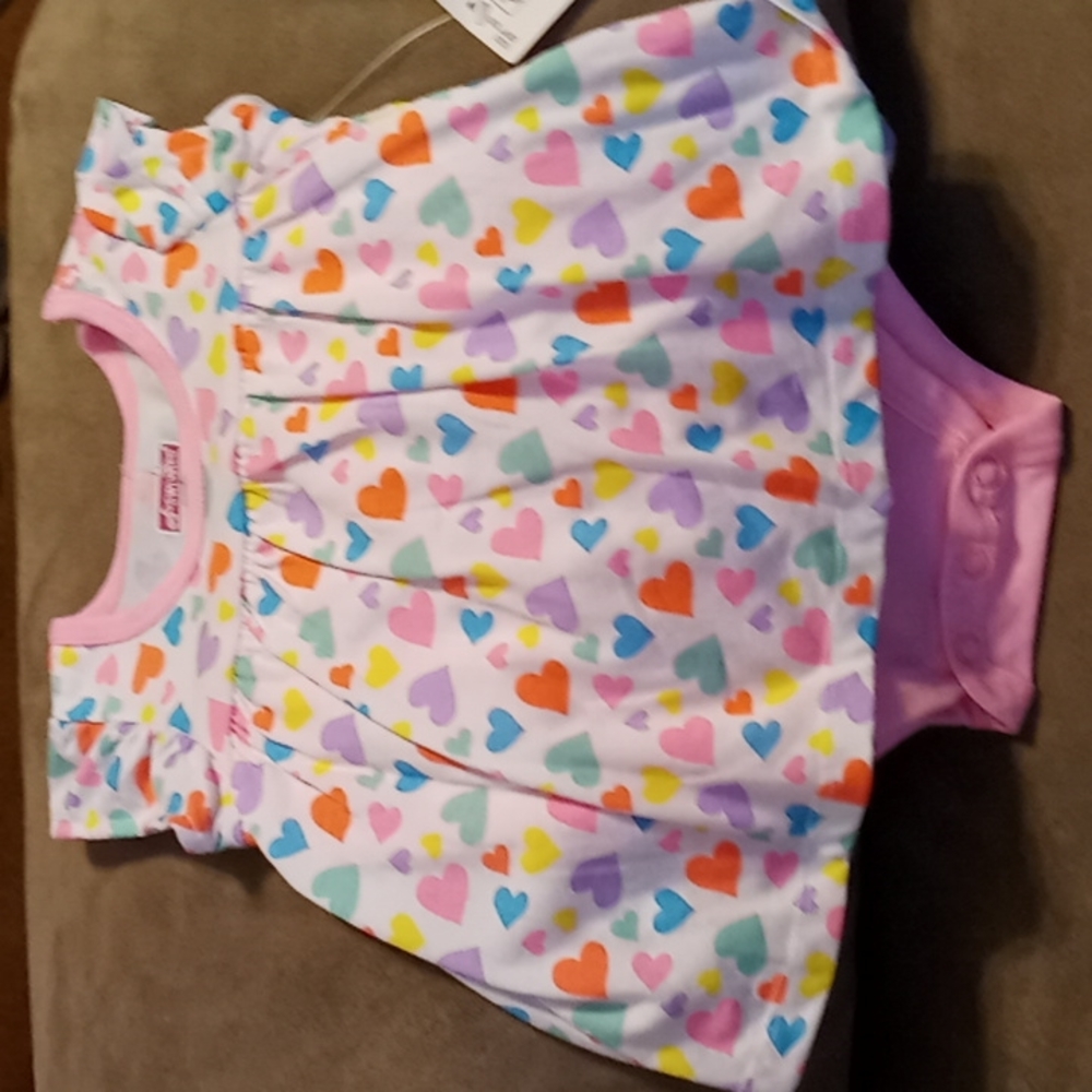 Swiggles heart onesie